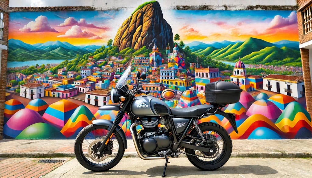 Finally on the road! First stop - Guatapé.