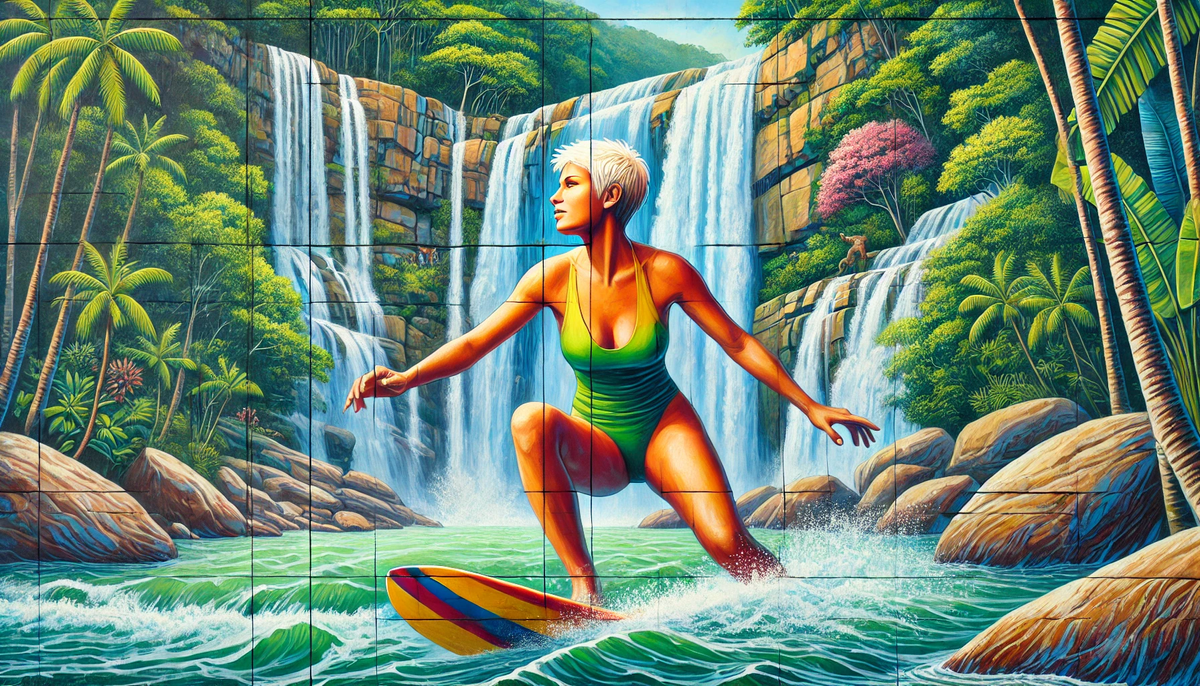 Chasing waterfalls in La Danta